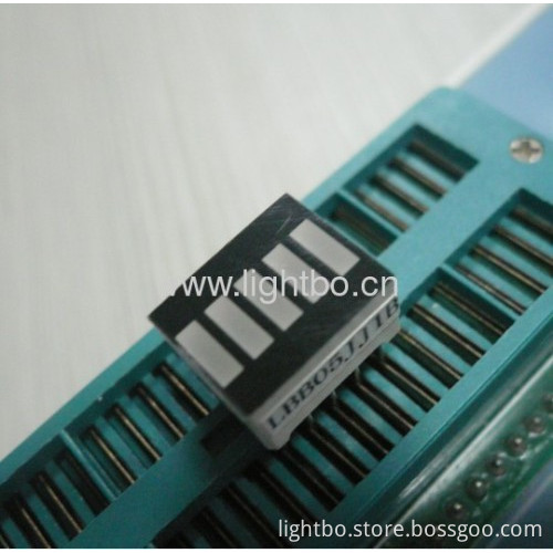 12.7x10.1mm Super Bright Green 5-segment Led Light Bar 